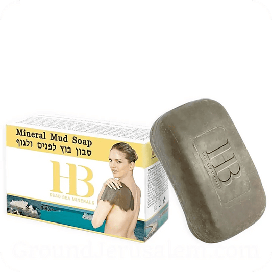 Jabón Mineral del Mar Muerto (Barro terapeutico) - Tienda Bacari