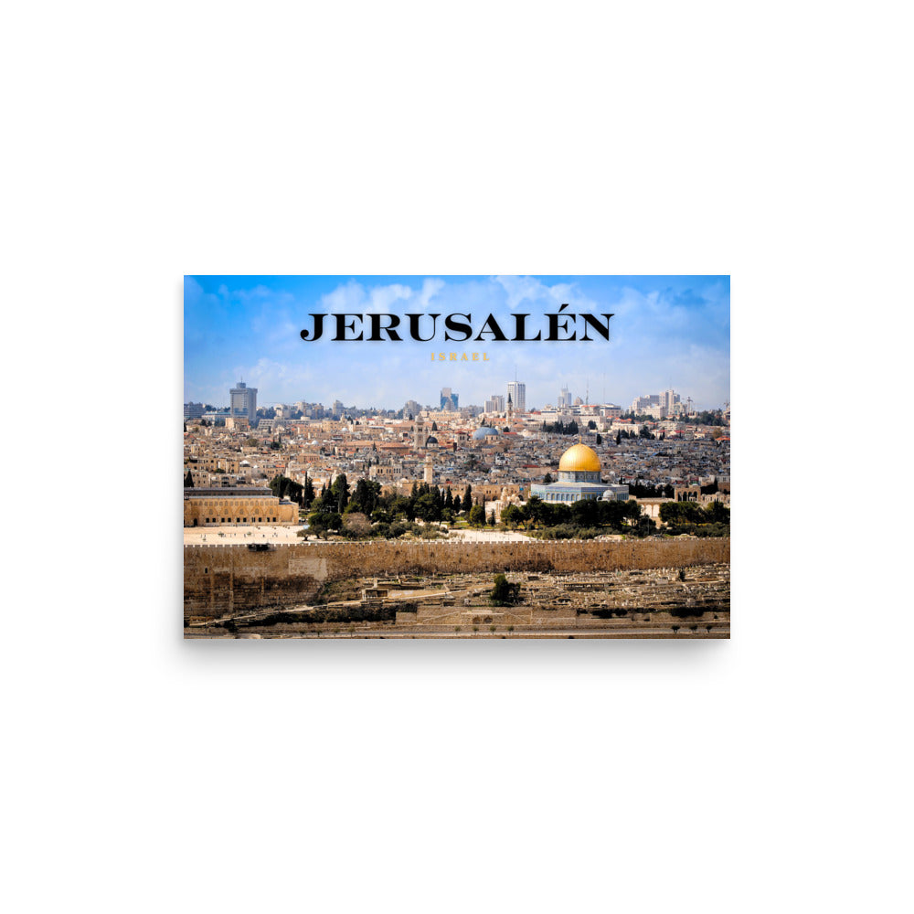 Póster - Jerusalén