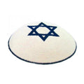 Kipá Estrella de David (Tejida) - Tienda Bacari