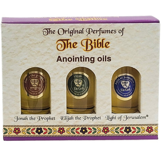 Paquete Aceite de unción - Símbolos bíblicos - Tienda Bacari