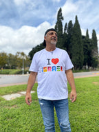 T-shirt 'Amo Israel' - Tienda Bacari