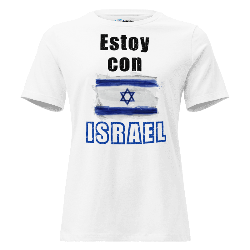 T-shirt 'Estoy con Israel' - Tienda Bacari