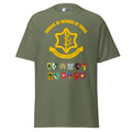 T-shirt Fuerzas de Defensa de Israel - Unidades - Tienda Bacari