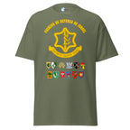 T-shirt Fuerzas de Defensa de Israel - Unidades - Tienda Bacari