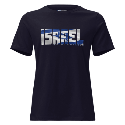 T-shirt ‘Israel en mi Corazón’ - Tienda Bacari