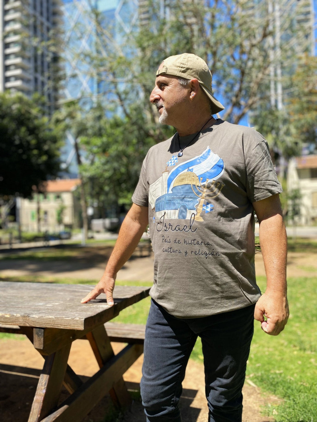 T-shirt Israel - historia y religión - Tienda Bacari