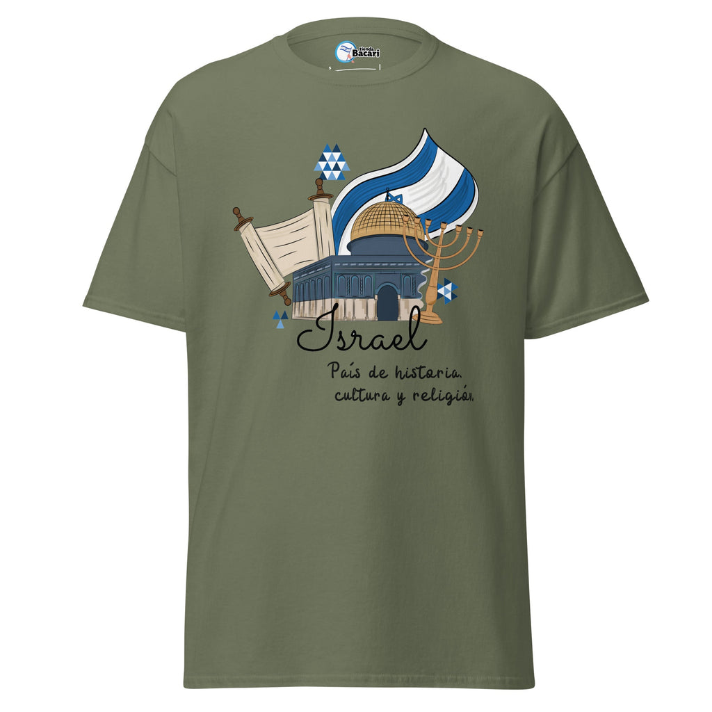 T-shirt Israel - historia y religión - Tienda Bacari