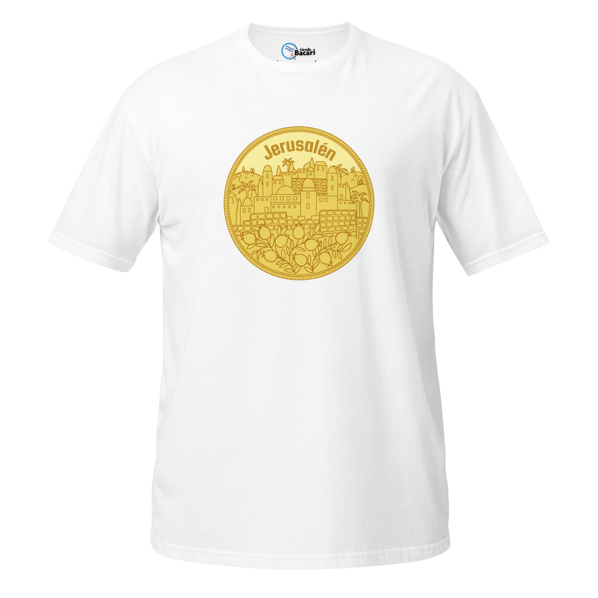 T-shirt Jerusalén Dorada - Tienda Bacari