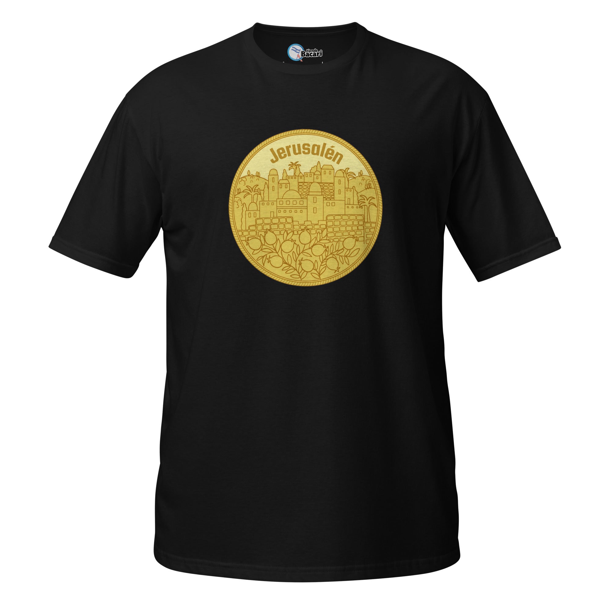 T-shirt Jerusalén Dorada - Tienda Bacari