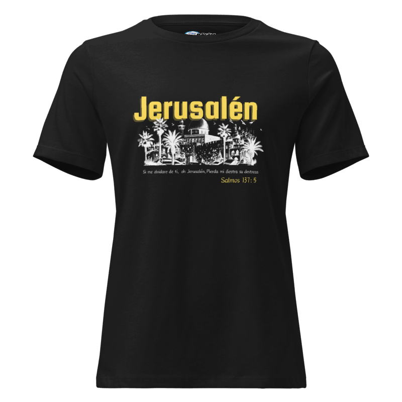 T-shirt 'Jerusalén en el Corazón' - Tienda Bacari