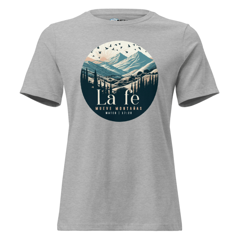 T-shirt 'La Fe Mueve Montañas' - Tienda Bacari