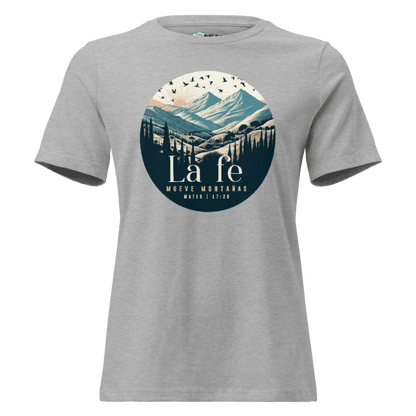 T-shirt 'La Fe Mueve Montañas' - Tienda Bacari