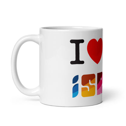 I-love-Israel  mug