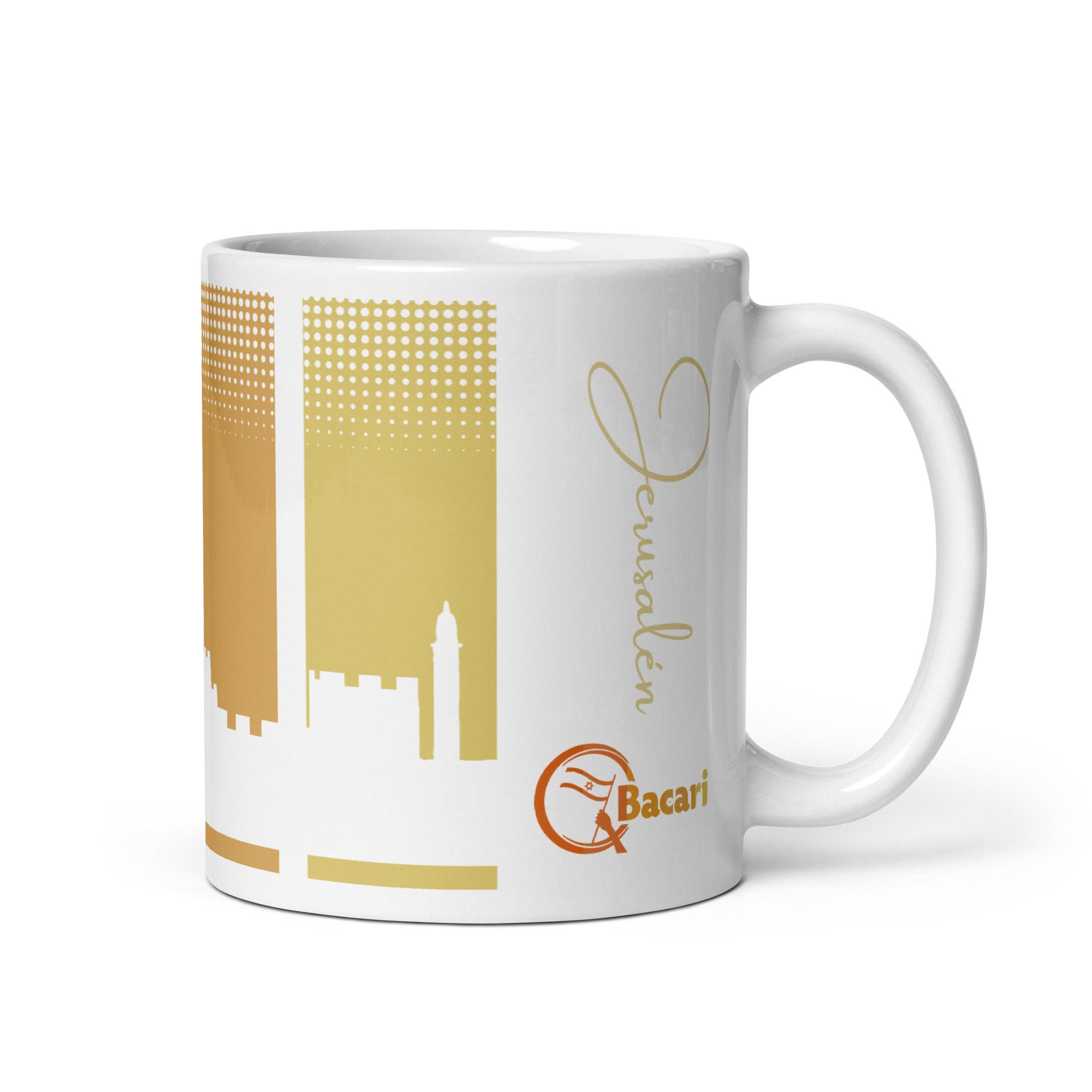 Jerusalem Mug #City-of-Gold