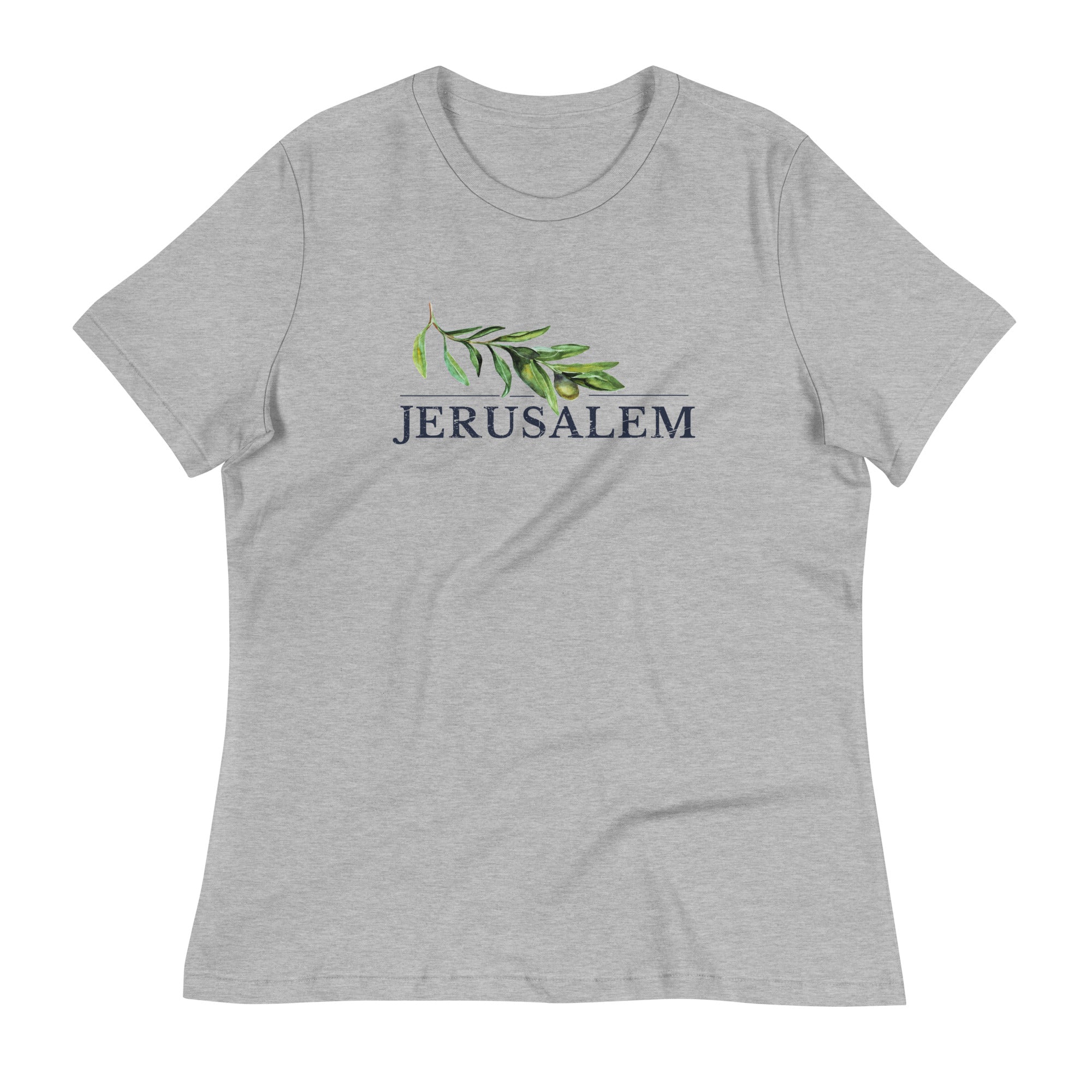 Jerusalem #Olive Branch T-shirt for women