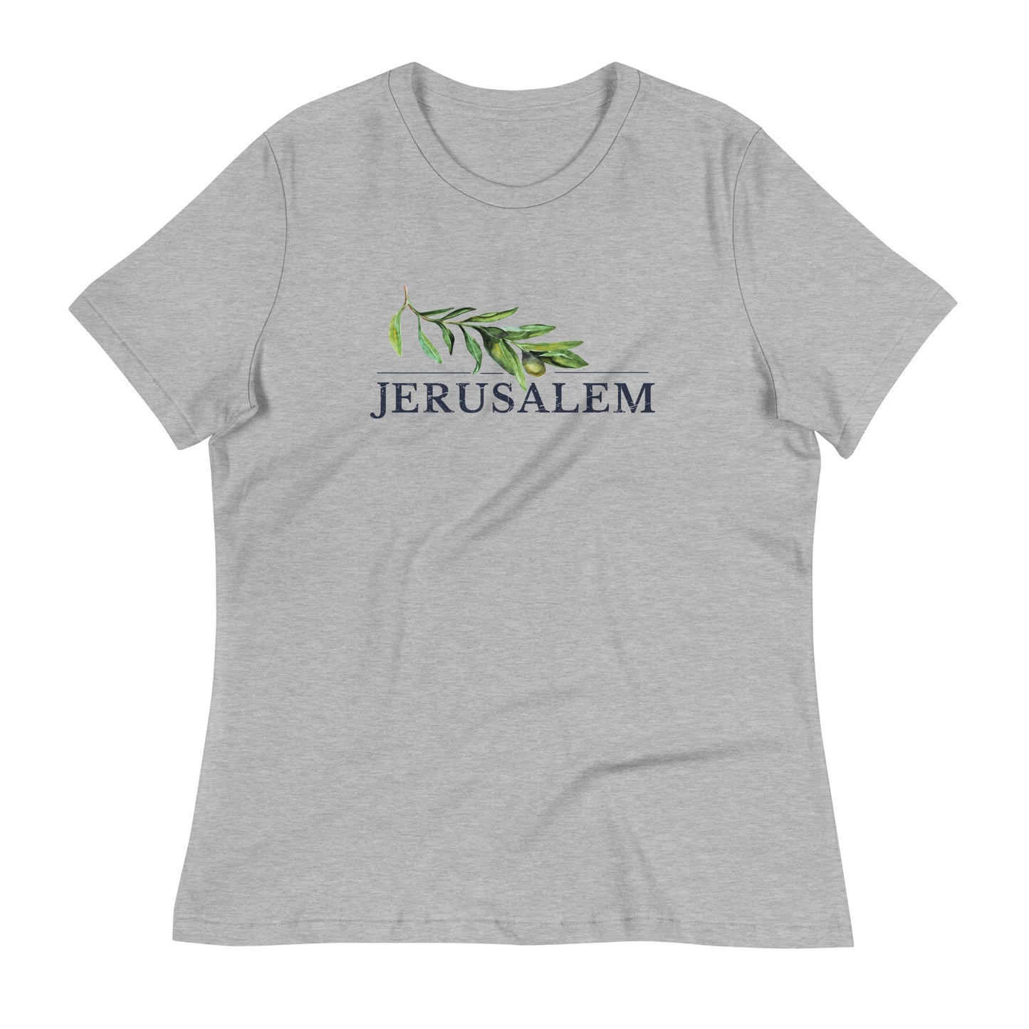 Jerusalem #Olive Branch T-shirt for women