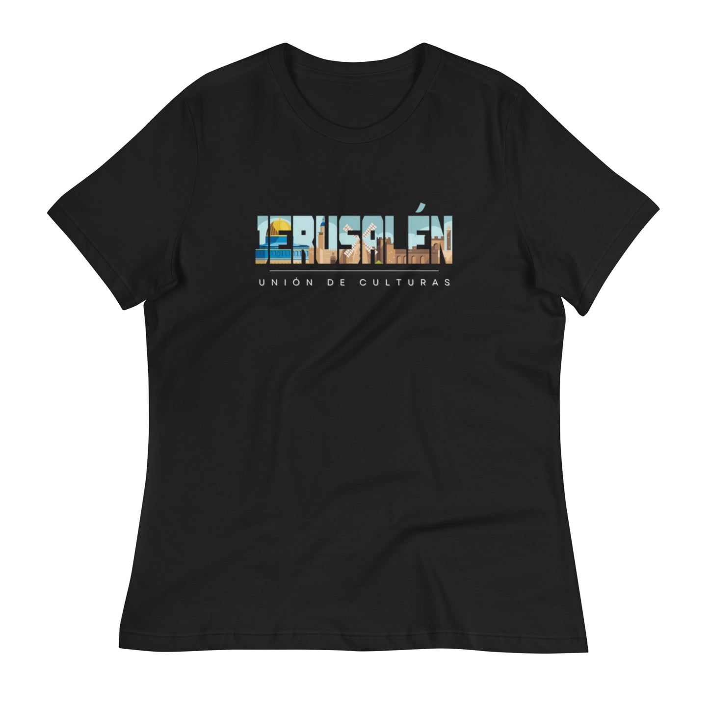 T-shirt Jerusalén #Colorida para mujer