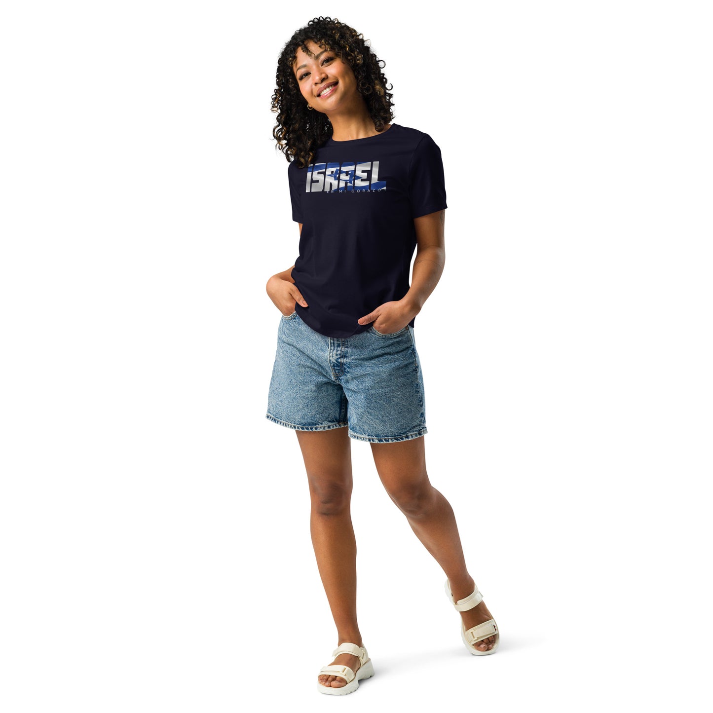 T-shirt Israel #Flag for women