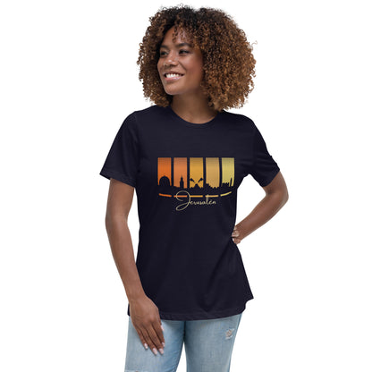 T-shirt Jerusalén #Ciudad De Oro para mujer