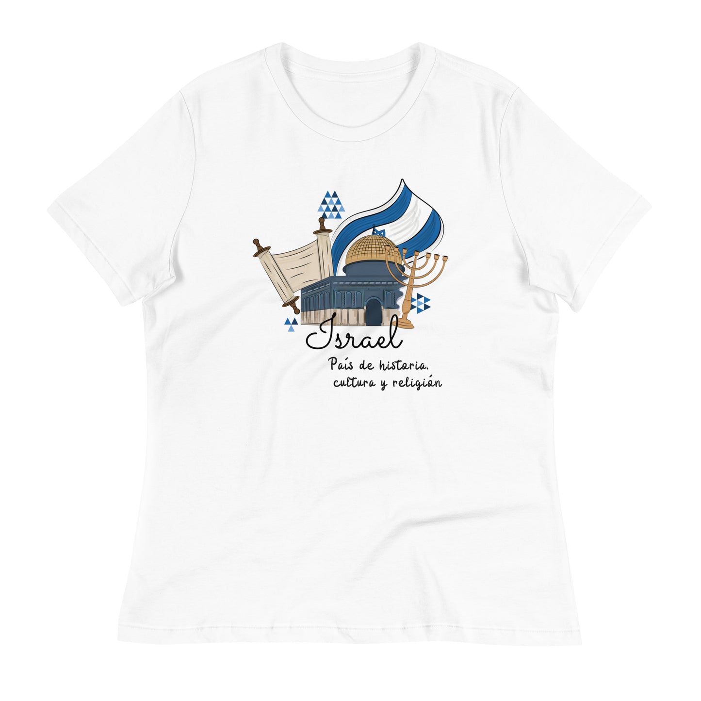 T-shirt Israel #Historia y religión para mujer