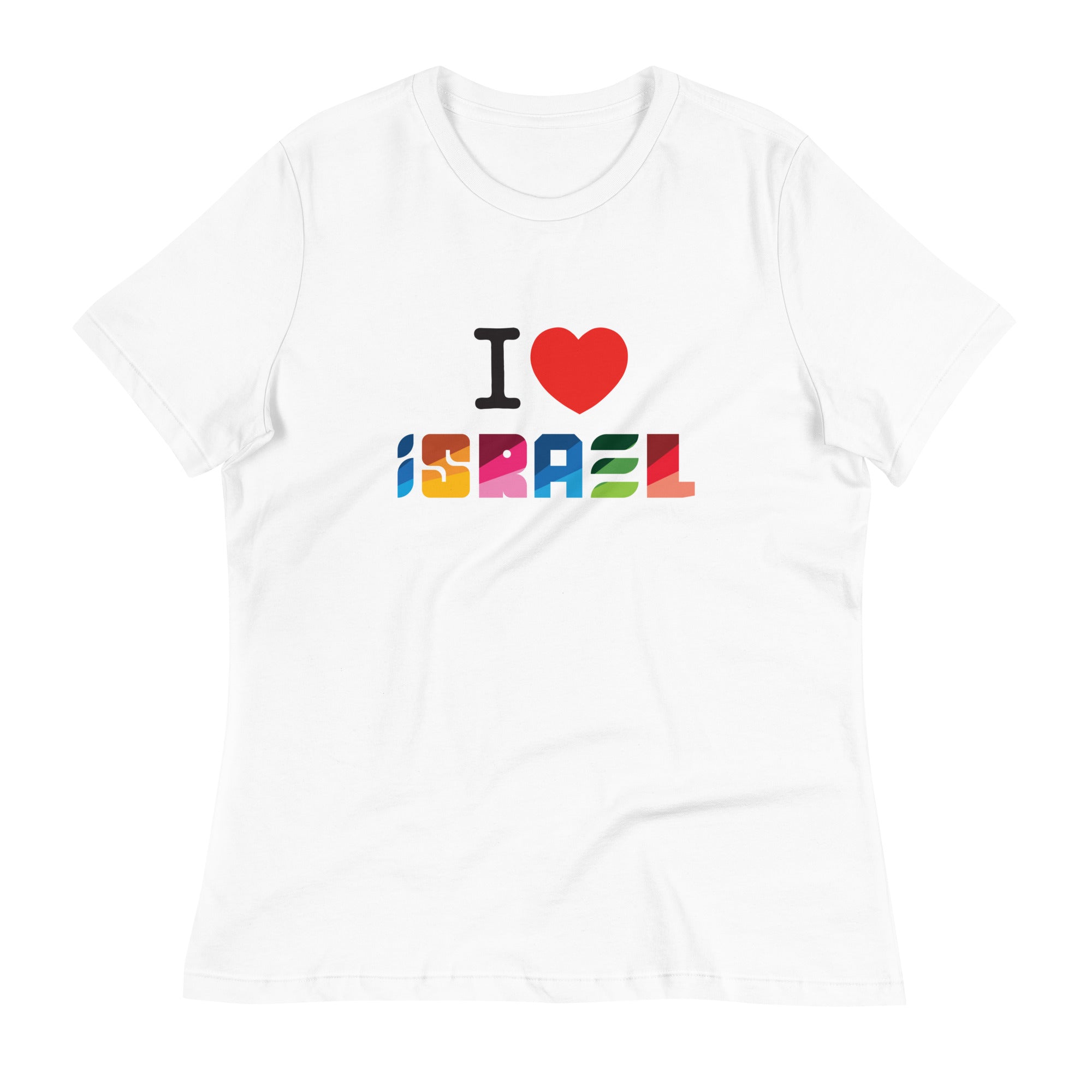 T-shirt Israel #YoAmo para mujer